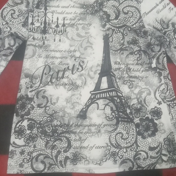 Alia eiffel tower patterned shirt - Picture 2 of 9